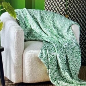 DVF 4 Target 🎯 💯% Recycled ♻️Polyester 50” by 60” Woven Throw Jungle Look 👀